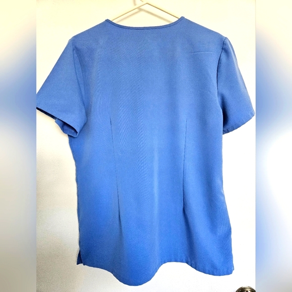 COPY - FIGS Scrub Top Ceil Blue - Picture 5 of 5